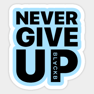 Give Up Sticker